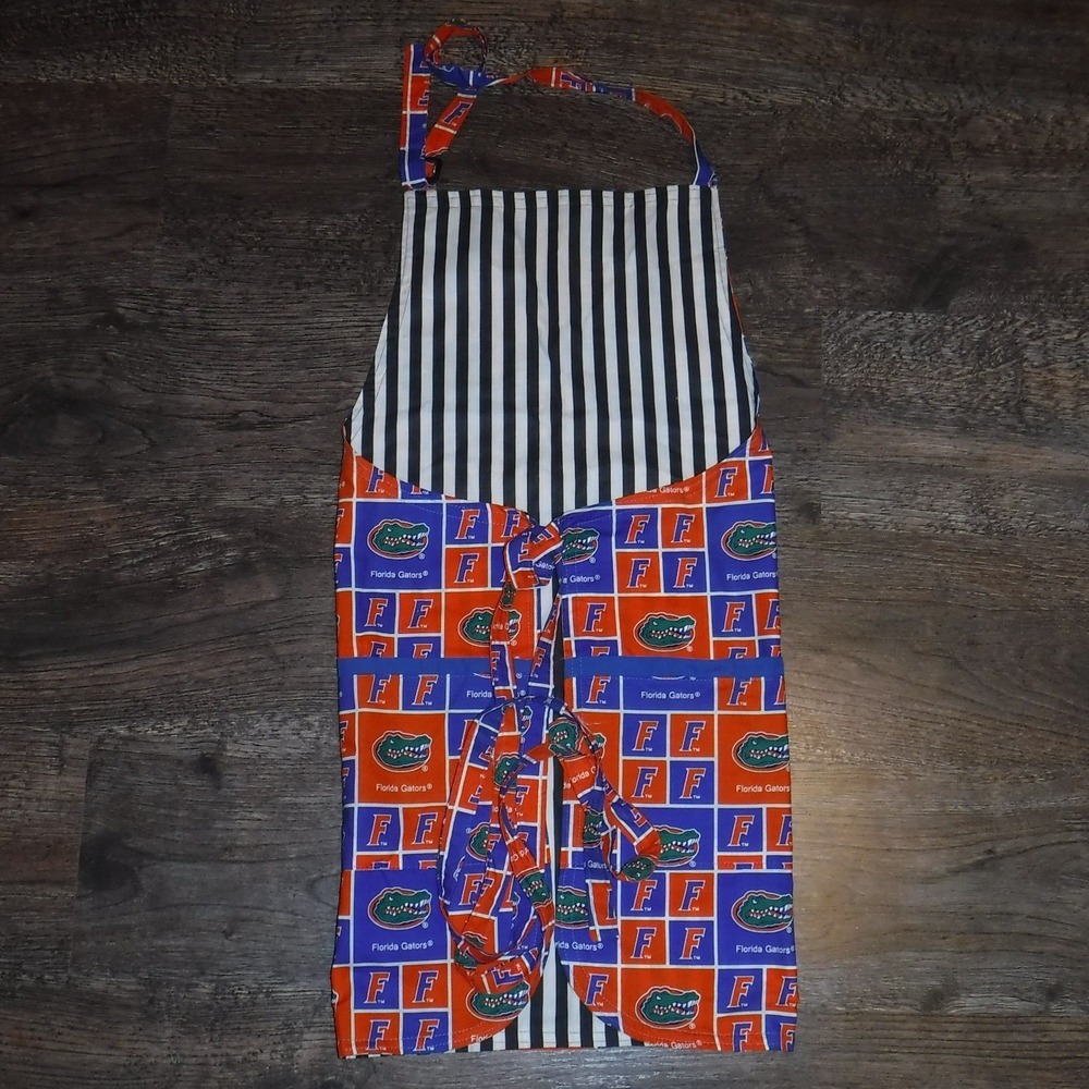 Florida Gators Football Apron Kitchen Cooking Baking Tailgating One Size - Picture 5 of 7